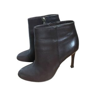 Coach Brown Leather Nila Ankle Boots US 7.5